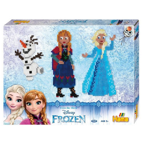 Hama perles à repasser et plaques Disney Reine des Neiges 4000 pièces -  S-D-6306377947 - Stesha