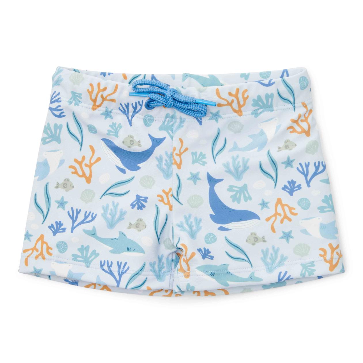 Swimpants Litte Dutch coral sea