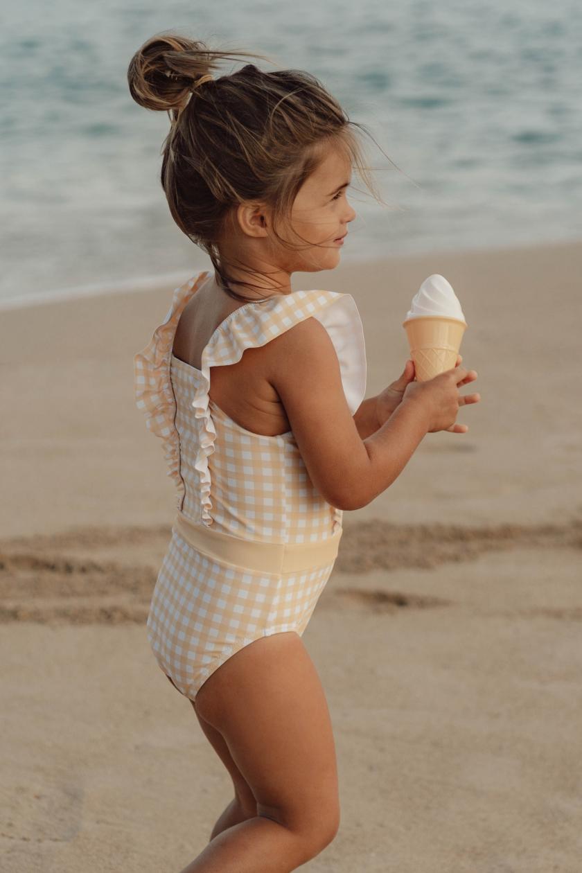 Maillot de bain Little Dutch jaune