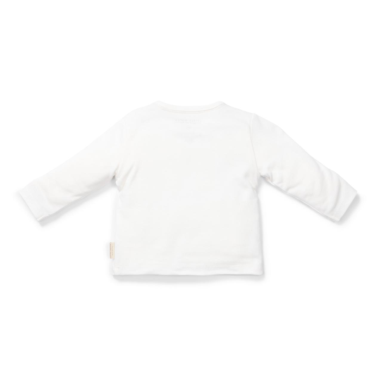 T-shirt long sleeve Little Dutch baby bunny white