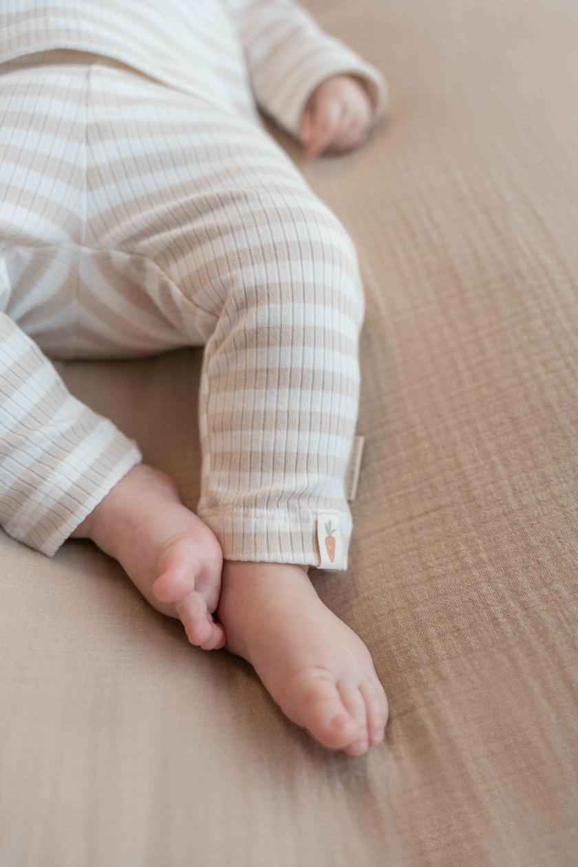 Pantalon Little Dutch baby bunny rayé