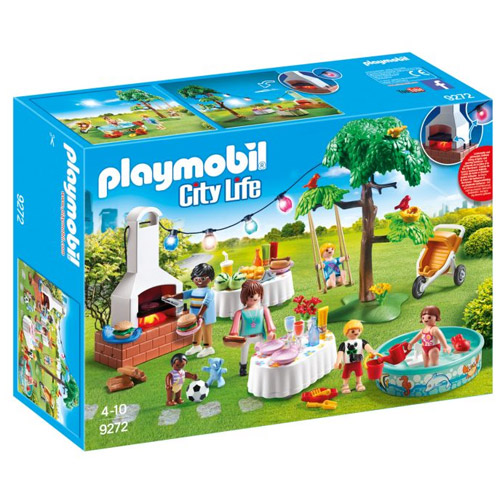 Playmobil City famille et barbecue estival - BB-36009272PLA